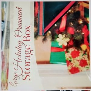 Large ornaments storage box
